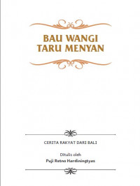 Image of Bau Wangi Taru Menyan : Cerita Rakyat dari Bali