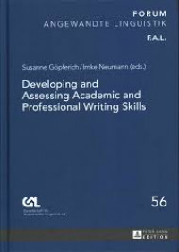Image of Developing and assessing academic and professional writing skills