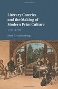 Image of Literary coteries and the making of modern print culture