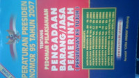 Image of Peraturan Presiden Nomor 95 Tahun 2007