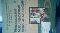 Image of Pengendalian Mutu Pendidikan Sekolah Menengah