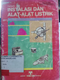 Image of INSTALASI DAN ALAT-ALAT LISTRIK
