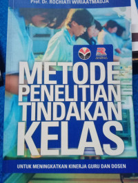 Image of METODE PENELITIAN TINDAKAN KELAS