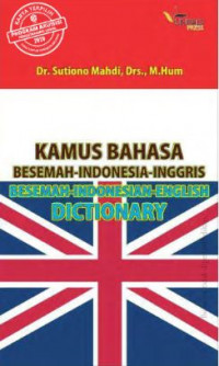 Image of Kamus Bahasa Besemah - Indonesia - Inggris
